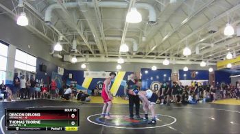 190 lbs Placement (16 Team) - Thomas Thorne, Alpha WC vs Deacon Delong, Attack WC