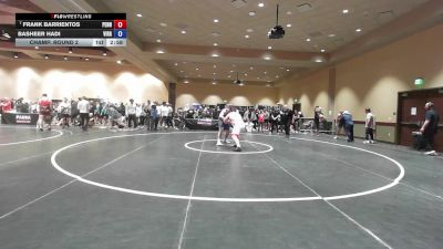 285 lbs Champ. Round 2 - Frank Barrientos, Pennsylvania vs Basheer Hadi, Virginia
