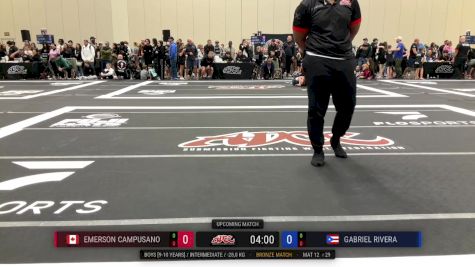 Emerson Campusano vs Gabriel River 2025 ADCC Orlando Open/Youth Trials