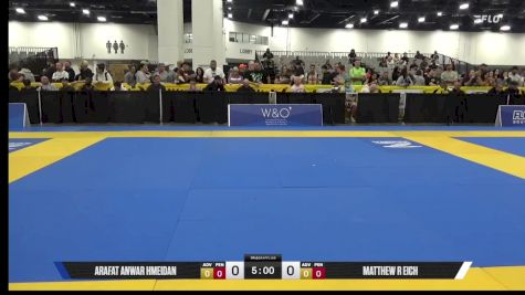 Matthew R Eich vs Arafat Anwar Hmeidan 2025 World IBJJF Jiu-Jitsu No-Gi Championship