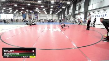 92 lbs Rd# 8- 12:30pm Saturday Final Pool - Kale Crass, Crass Trained vs Seamus Connole, PA Silver