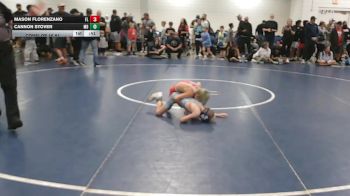 70 lbs Consi Of 16 #1 - Mason Florenzano, FL vs Cannon Stover, MD