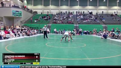 165 lbs 4th Wrestleback (16 Team) - Jonathan Alvarado, Mill Creek vs DJ Foster, Hillgrove