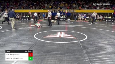 50 lbs Consi Of 32 #2 - Noah Swope, Waynesboro vs Mason Lampariello, Conestoga Valley