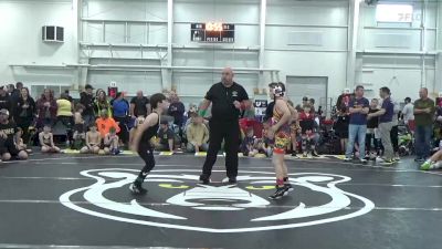 100 lbs Round 4 - Logan Hartzell, Team Palmetto vs Marshall Weekley, Jacket Wrestling Club