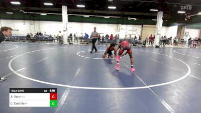 120 lbs Round Of 16 - Amari Vann, NJ vs Christian Castillo, IA