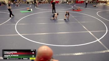76 lbs Round 3 (4 Team) - Mason Schnack, Rogers vs Titan Kappers, Stillwater