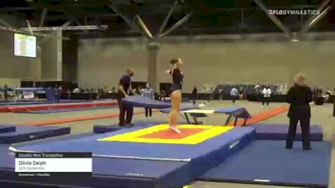 Olivia Delph - Double Mini Trampoline, USA Dynamites - 2021 USA Gymnastics Championships