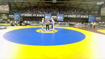 Boys 1B/2B 215 Champ. Round 1 - Zecharia Taylor, Ilwaco vs Hunter Harris, Pe Ell