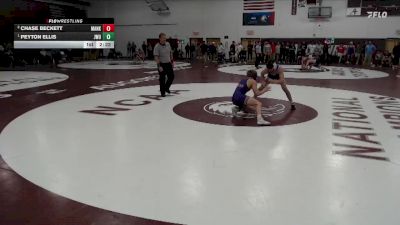 133 lbs 1st Place Match - Peyton Ellis, Johnson & Wales vs Chase Beckett, Minnesota State Mankato
