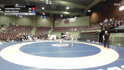 207 lbs Finals (8 Team) - Alexandra Grow, Iowa Central Community College vs Diesel Janovich, Southeast CC
