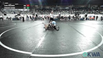 110 lbs Final - Cade Kreamer, Prodigy NDT vs Armond Goree, Raw Wrestling Club