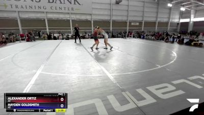 126 lbs Cons. Round 1 - Alexander Ortiz, AZ vs Hayden Goldsmith, AZ