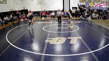 118 lbs Champ. Round 2 - Marin Smith, Franklin Regional Hs vs Mia Scalise, Ringgold Hs