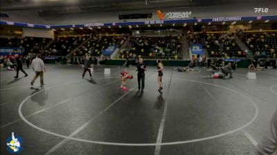 105 lbs Champ. Round 1 - Cassidy Mccallister, Raccoon River-Northwest vs Alaina Churnovic, Lockport (Twp.)