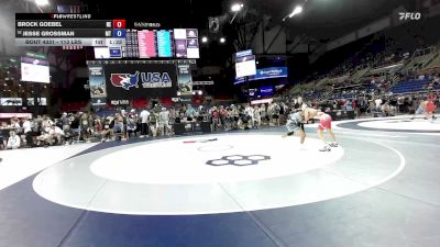 113 lbs Champ. Rd Of 64 - Brock Goebel, NE vs Jesse Grossman, MT