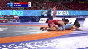 74 kg 1/8 Final - Dzhabrail Gadzhiev, Azerbaijan vs Kamil Barlowski, Poland