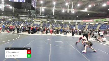 86 lbs Consolation - Braden Thompson, Colorado Outlaws vs David Leite_ Jr., Chatfield WC