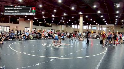115 lbs Quarterfinal - Alexander Whitted, Champion`s Path vs Thomas Pratico, Alabama Takedown Academy