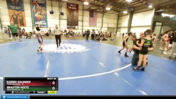56 lbs Rd# 10- 4:00pm Saturday Final Pool - Kaiden Galindez, Team Michigan vs Braxton Holtz, Westshore D.S