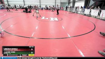 68 lbs Rd# 8- 12:30pm Saturday Final Pool - Carter Ickes, PA Gold vs Lincoln Schulz, Minnesota Funky Singlets