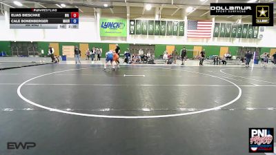 157 kg Rr Rnd 1 - Elias Bieschke, Big Game Wrestling Club vs Cale Bonenberger, Maurer Coughlin Wrestling Club
