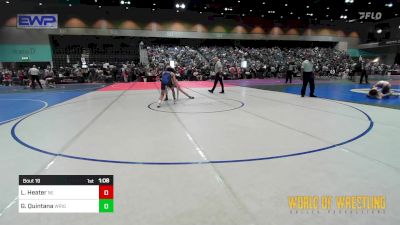 115 lbs Round Of 64 - Levi Heater, Nevada Elite vs Gabriel Quintana, Wright Wrestling Academy