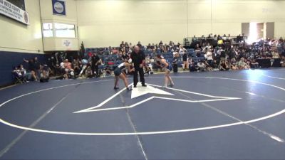 110 lbs Quarterfinal - Kayla Mckinley-Johnson, Menlo College vs Gracie Elliott, Texas Wesleyan