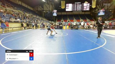 120 lbs Cons 4 - Rocco Cassioppi, IL vs Kavin Muyleart, PA