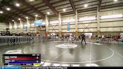 120 lbs Quarterfinal - Mika Yoffee, Nevada vs Piikea Joy, Hawaii