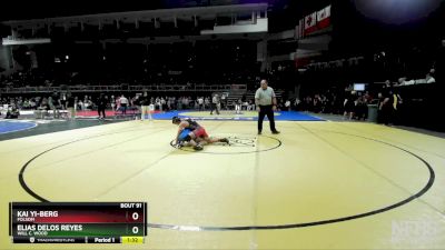 138 lbs Champ. Round 1 - Kai Yi-Berg, Folsom vs Elias Delos Reyes, Will C. Wood