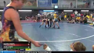 116 lbs Round 4 (8 Team) - Mark Evans, NOLA Gold vs Austin Owens ...