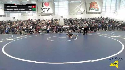 65 lbs Cons. Semi - Maverick Olszewski, Gowanda Wrestling Club vs Jason Zajac, Pittsford Panthers Wrestling Club