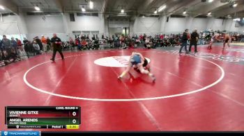 140 lbs Cons. Round 4 - Vivienne Gitke, Bennett vs Angel Arends, Palmer Ridge