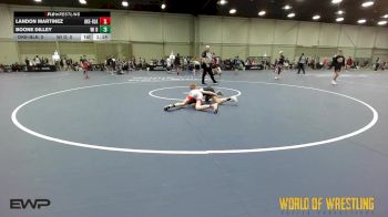 75 lbs Rr Rnd 2 - Landon Martinez, OK Elite 14U Black vs Boone Dilley, WI Dual Team 14U
