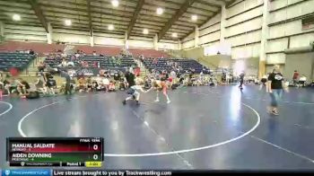 126 lbs Semis & 1st Wrestleback (8 Team) - Manual Saldate, NEVADA1 vs Aiden Downing, MONTANA1