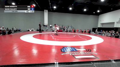 138 lbs Tavin Vendetti, Team Wyoming Black vs Gavin Culloty, Team Michigan - Red