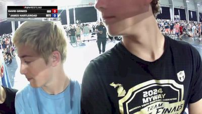 285 lbs Champ. Round 2 - David Grimes, Ohio vs James Hartleroad, Midwest Regional Training Center