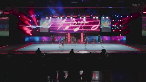 Schenectady Belmont Patriots [2025 Show Cheer 1 - Jr. Pee Wee - Medium A] 2025 Pop Warner National Cheer & Dance Championship