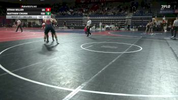 285 lbs Round Of 32 - Ethan Miller, Lock Haven vs Matthew Cruise, Penn