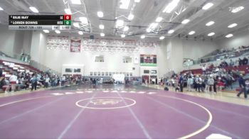 100 lbs 3rd Place Match - Lorien Bowns, Nyssa vs Eilie May, LaGrande