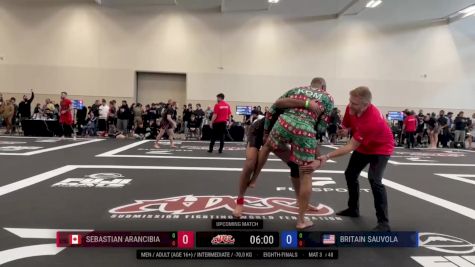 Sebastian Arancibia vs Britain Sauvola 2025 ADCC Niagara Open