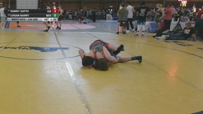 135 lbs Semifinal - Danny Gatto, Legacy Dragons vs Logan Barry, Mayo Quanchi