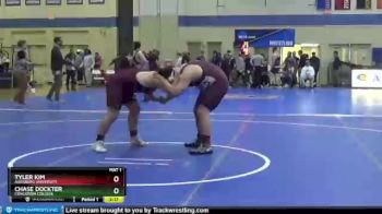 285 lbs Quarterfinal - Tyler Kim, Augsburg University vs Chase Dockter, Concordia College