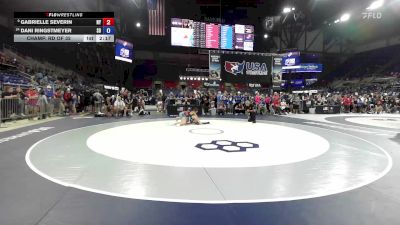 120 lbs Champ. Rd Of 32 - Gabrielle Severin, NY vs Dani Ringstmeyer, SD