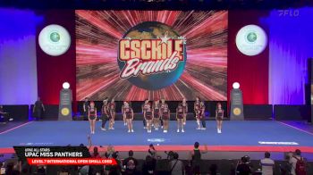 Upac All Stars - Upac Miss Panthers [2025 L7 International Open Small Coed Finals] 2025 The Cheerleading Worlds