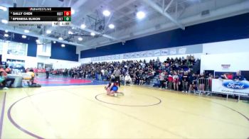 115 lbs Quarterfinal - Epenesa Elison, Los Altos vs Sally Chen, Westminster