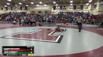 106 lbs Round 2 - Jerry Donnelly, Tinley Park (Andrew) vs Cannen Beaumont, Denver