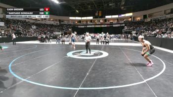 5A 190 lbs Cons. Round 3 - Santiago Gonzalez, Farmington vs Cash Brewer, La Cueva