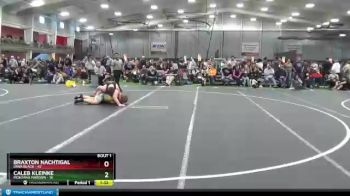 220 lbs Round 1 (8 Team) - Braxton Nachtigal, Iowa Black vs Caleb Kleinke, Montana Maroon